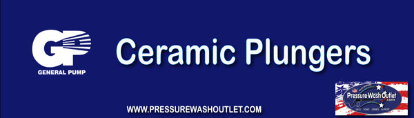 CERAMIC PLUNGERS for GENERAL PUMP